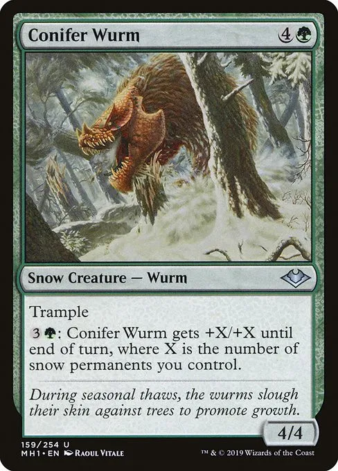 Conifer Wurm - Foil