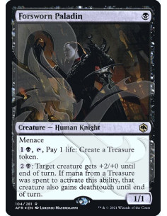 Forsworn Paladin - Foil
