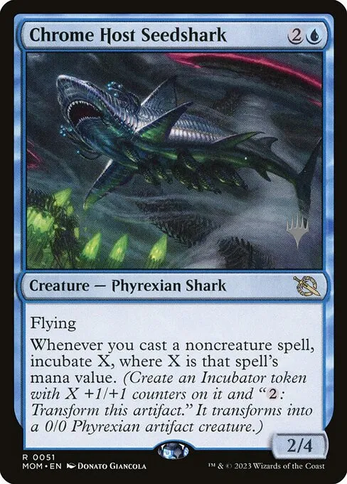 Chrome Host Seedshark - Foil