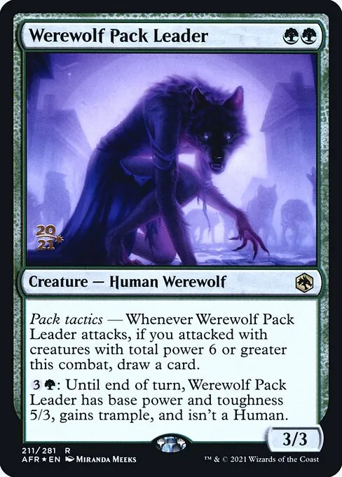 Werewolf Pack Leader - Foil