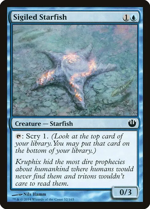 Sigiled Starfish - Foil