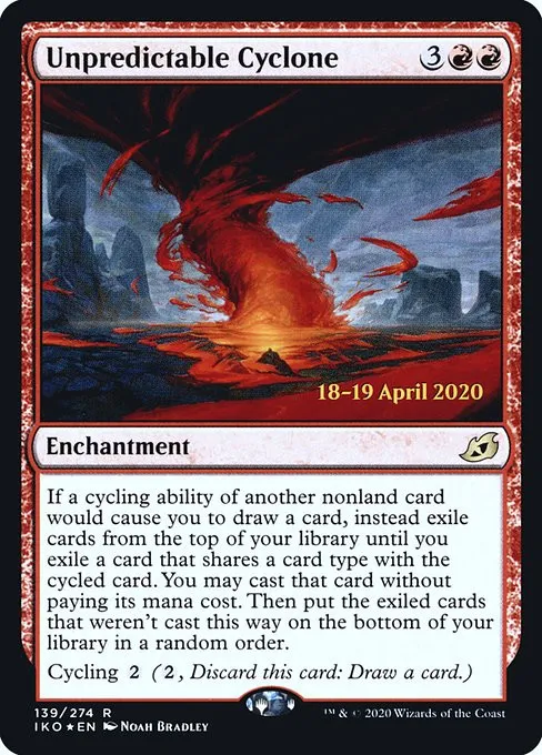 Unpredictable Cyclone - Foil