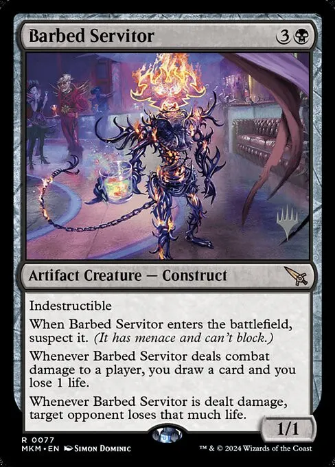 Barbed Servitor - Foil