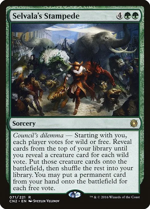 Selvala's Stampede - Foil