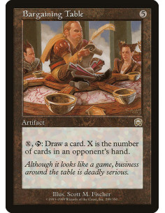 Bargaining Table - Foil