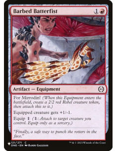 Barbed Batterfist