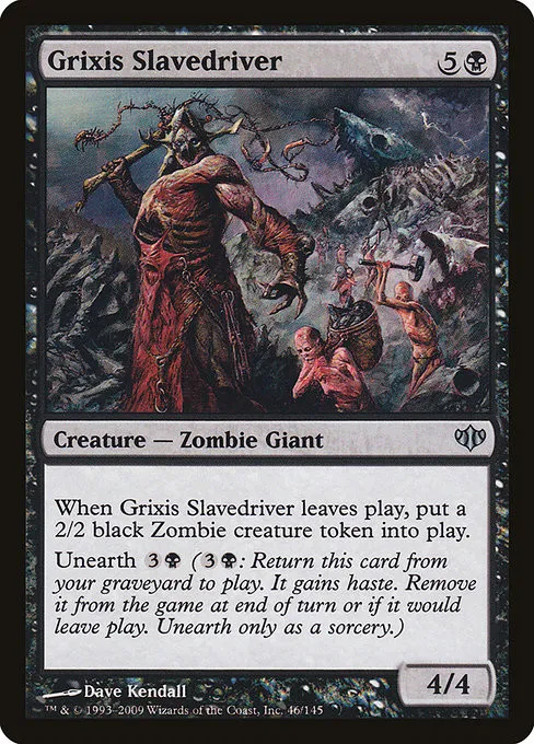 Grixis Slavedriver - Foil