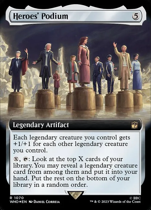 Heroes' Podium - Foil