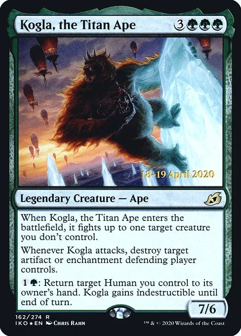 Kogla, the Titan Ape - Foil