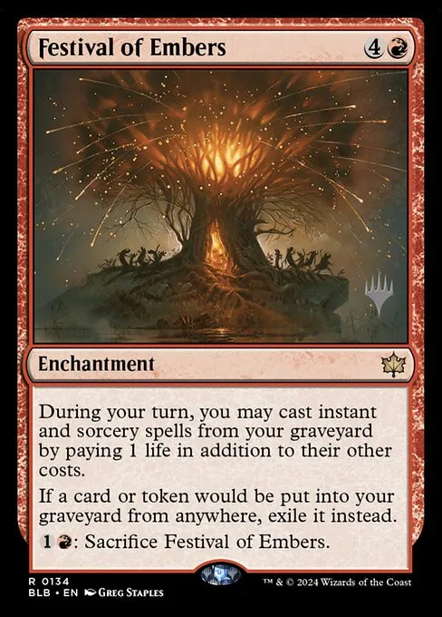Festival of Embers - Foil