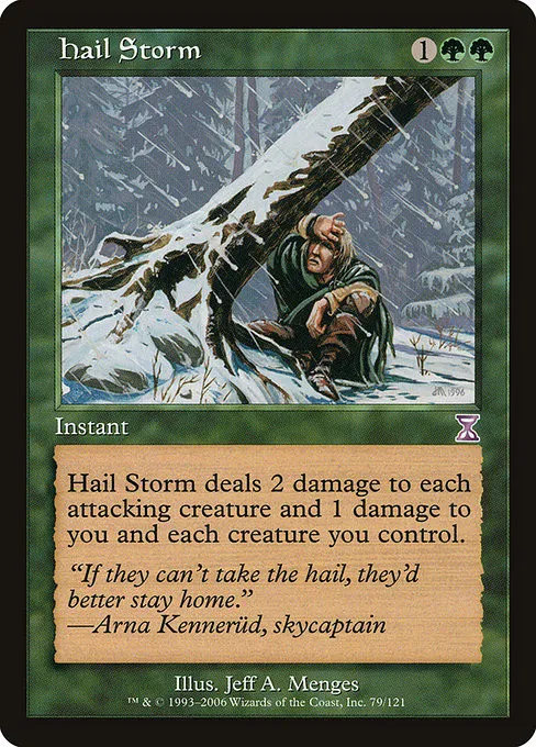 Hail Storm - Foil