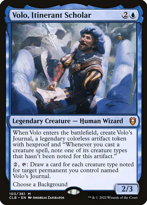 Volo, Itinerant Scholar - Foil