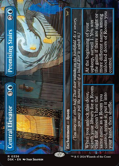Central Elevator // Promising Stairs - Foil