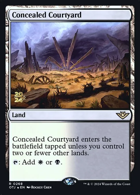 Concealed Courtyard - Foil