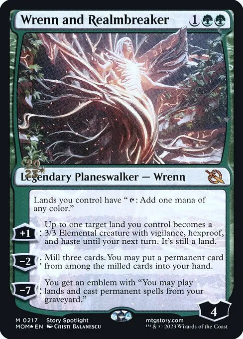 Wrenn and Realmbreaker - Foil
