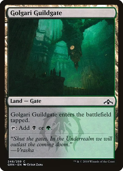 Golgari Guildgate - Foil