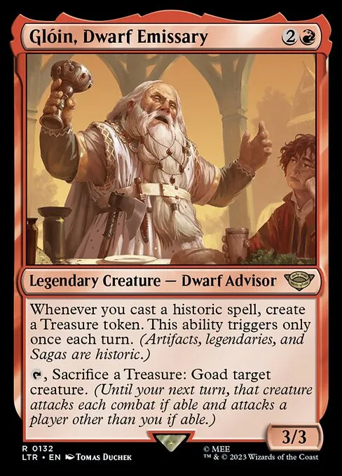 Glóin, Dwarf Emissary - Foil