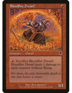 Bloodfire Dwarf - Foil