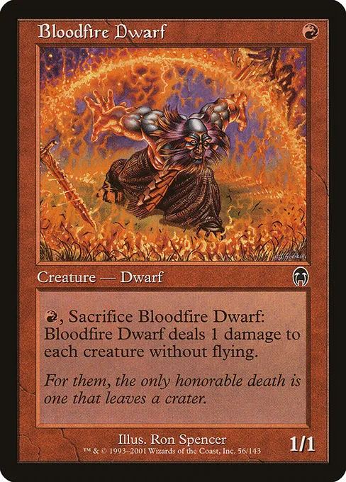 Bloodfire Dwarf - Foil