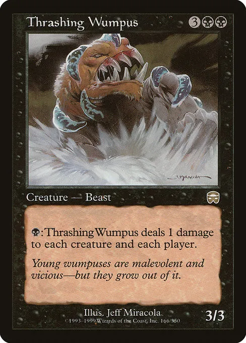 Thrashing Wumpus - Foil