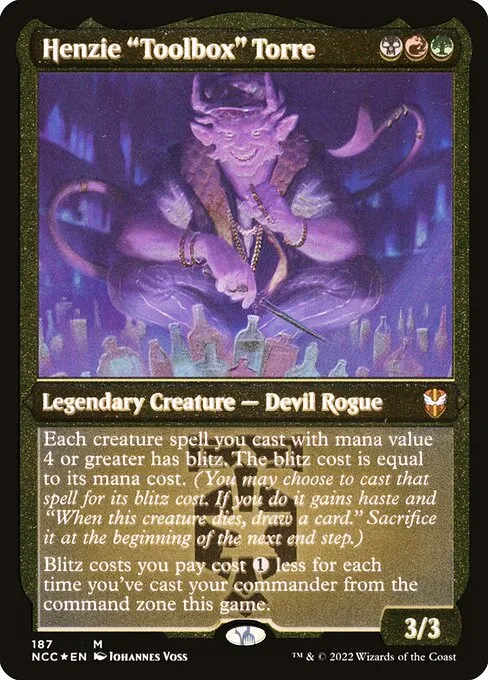 Henzie "Toolbox" Torre - Foil