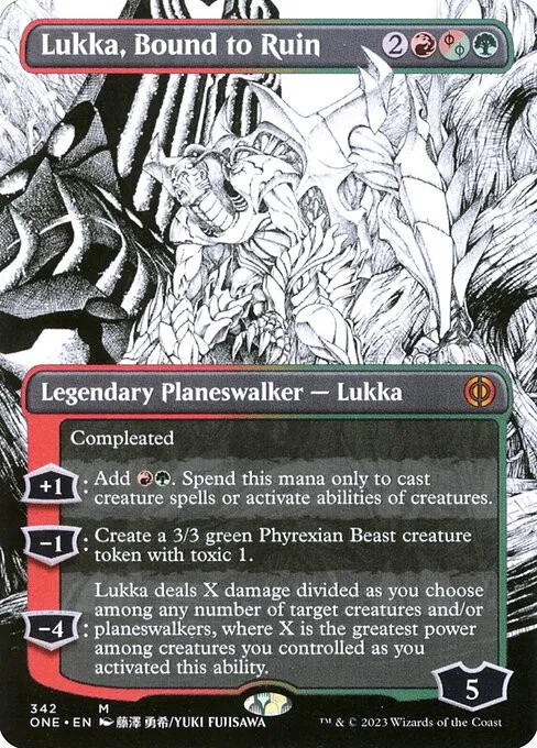 Lukka, Bound to Ruin - Foil