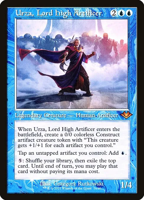Urza, Lord High Artificer - Foil