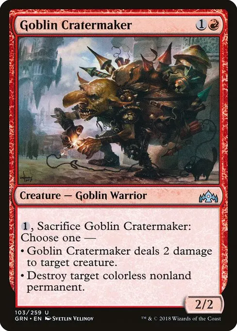 Goblin Cratermaker - Foil