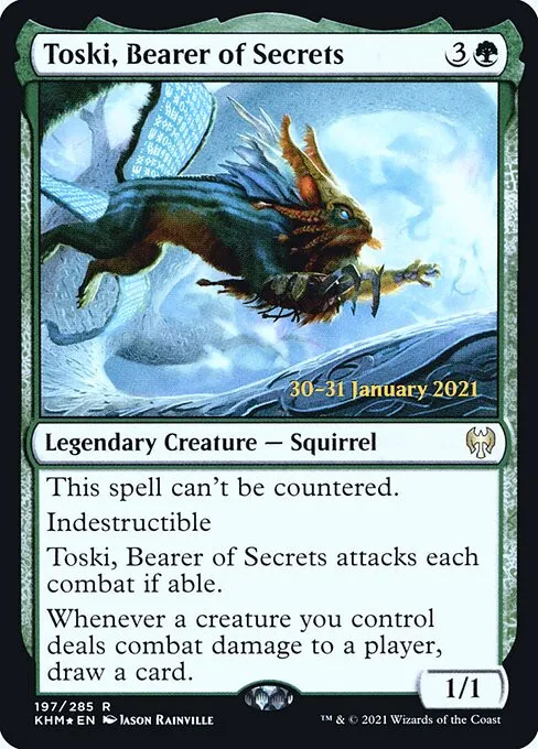 Toski, Bearer of Secrets - Foil