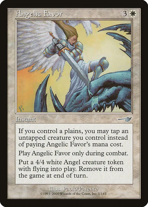 Angelic Favor - Foil