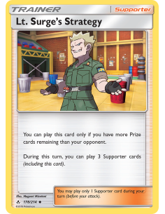 Lt. Surge's Strategy