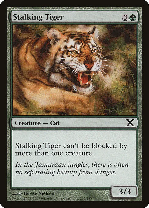 Stalking Tiger - Foil