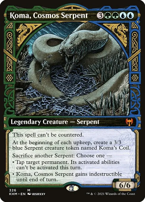 Koma, Cosmos Serpent - Foil