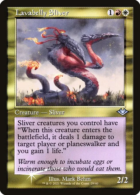 Lavabelly Sliver - Foil