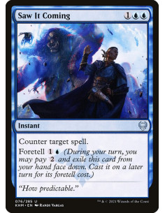 Saw It Coming - Foil