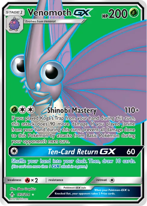 Venomoth-GX