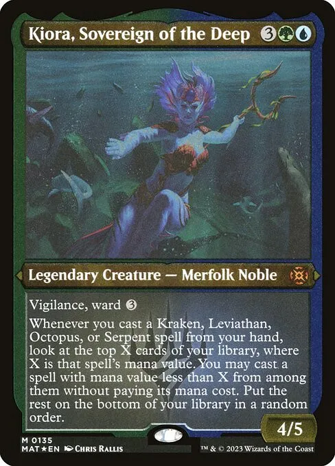 Kiora, Sovereign of the Deep - Foil