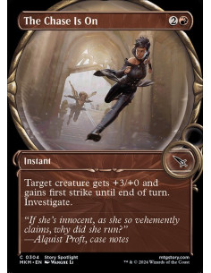 The Chase Is On - Foil