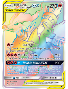 Reshiram & Charizard-GX