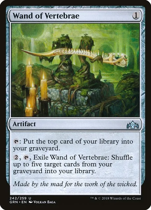 Wand of Vertebrae - Foil