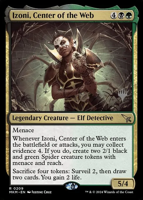Izoni, Center of the Web - Foil