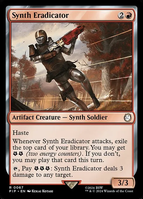 Synth Eradicator - Foil