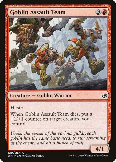 Goblin Assault Team - Foil