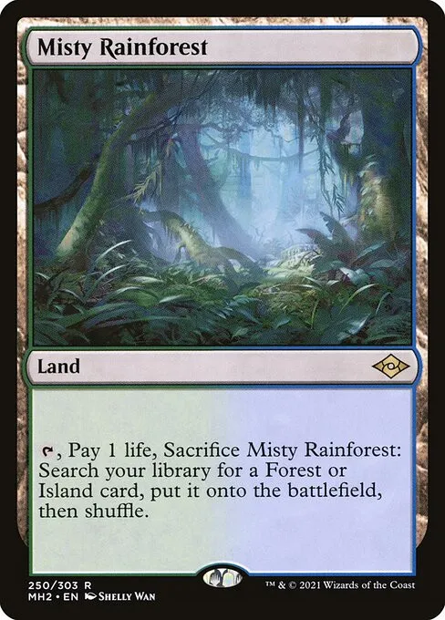 Misty Rainforest - Foil