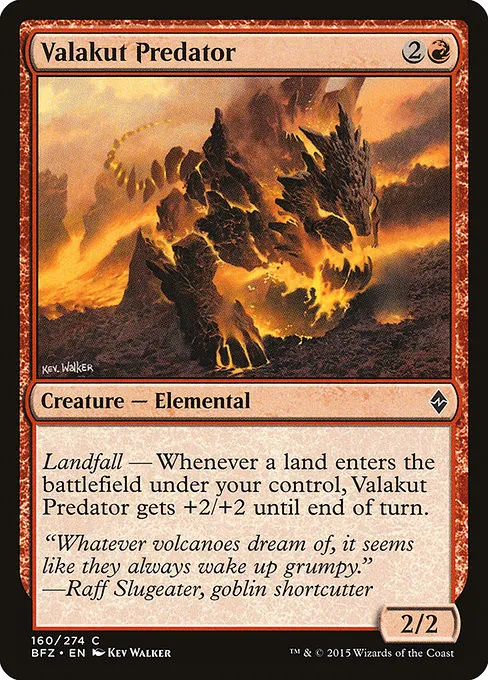 Valakut Predator - Foil