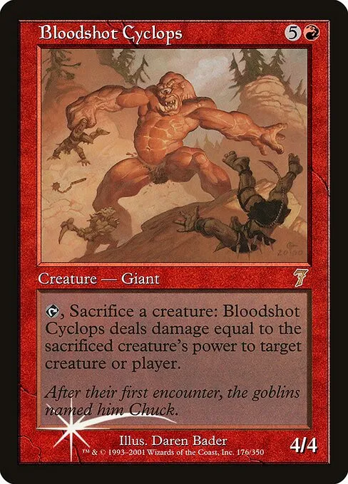 Bloodshot Cyclops - Foil