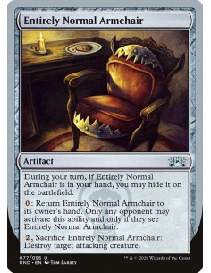 Entirely Normal Armchair