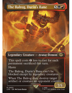 The Balrog, Durin's Bane - Foil