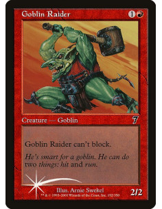 Goblin Raider - Foil