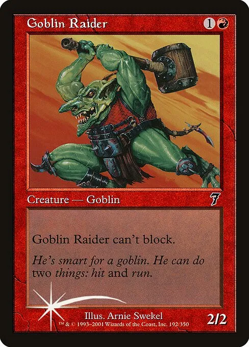 Goblin Raider - Foil